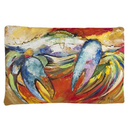 Carolines Treasures Carolines Treasures JMK1109PILLOWCASE Blue Crab Fabric Standard Pillowcase JMK1109PILLOWCASE